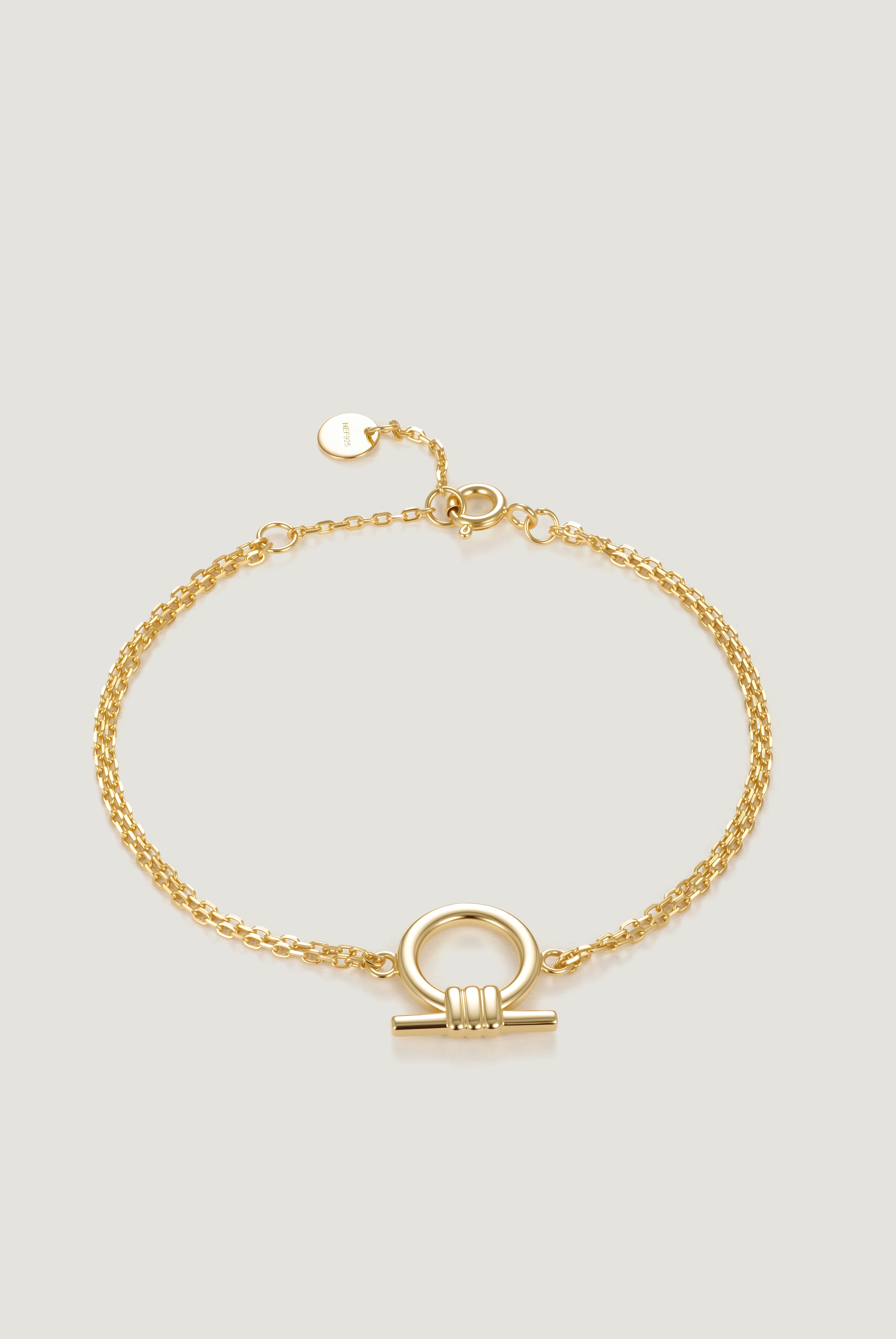 Shen Ring Double Chain Bracelet