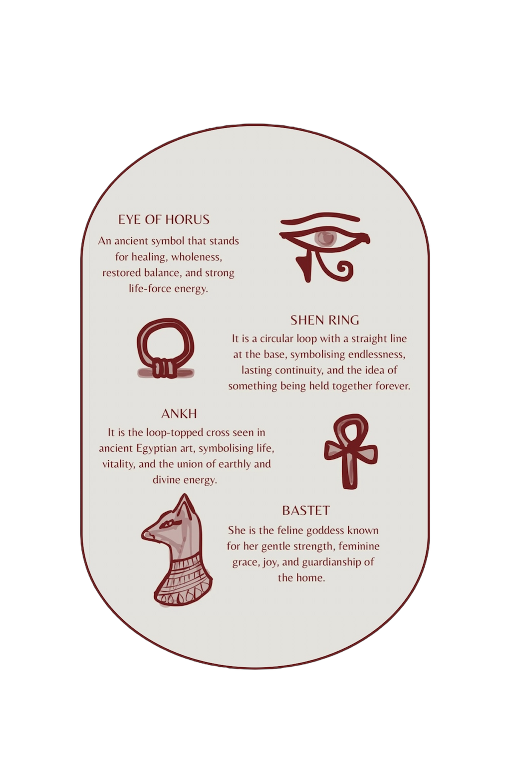 Shen Ring & Ankh Necklace