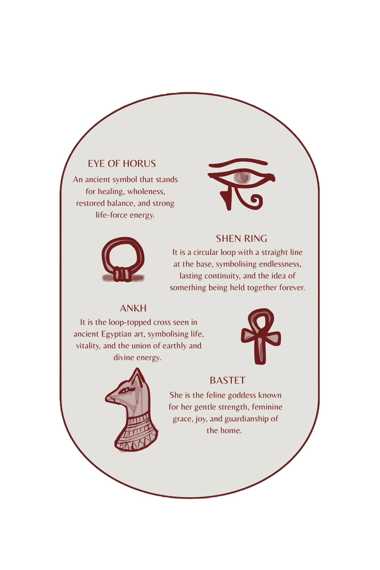 Shen Ring & Ankh Necklace